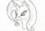 Size: 2311x1640 | Tagged: safe, artist:hengebellika, trixie, pony, unicorn, g4, female, mare, monochrome, sketch, solo, traditional art