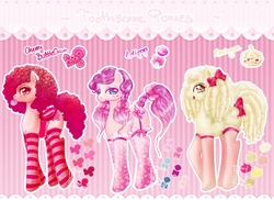 Size: 1200x874 | Tagged: safe, artist:magexp, oc, oc only, cherry bubblegum, lollipop, meringue