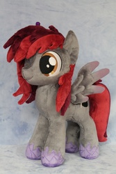 Size: 2848x4272 | Tagged: safe, artist:whitedove-creations, oc, oc only, pegasus, pony, irl, photo, plushie