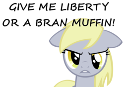Size: 4640x3248 | Tagged: safe, derpy hooves, pegasus, pony, g4, colin mochrie, female, mare, quote, solo, whose line is it anyway