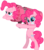 Size: 5038x5669 | Tagged: source needed, safe, artist:maximillianveers, pinkie pie, earth pony, pony, g4, absurd resolution, bipedal, cannon, cannon ponies, female, mare, pinkie launcher, pony cannonball, rocket launcher, self ponidox, simple background, solo, transparent background, vector