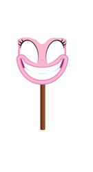 Size: 3769x7001 | Tagged: safe, artist:php50, pinkie pie, smile hd, g4, mask, simple background, transparent background, vector