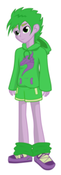 Size: 700x2000 | Tagged: safe, artist:shark-sheep, spike, equestria girls, g4, equestria girls-ified, human spike, male, simple background, solo, transparent background