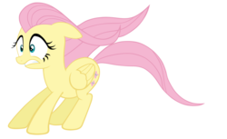 Size: 1141x699 | Tagged: safe, artist:makintosh91, fluttershy, pegasus, pony, g4, hurricane fluttershy, female, simple background, solo, transparent background, vector