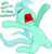 Size: 1280x1342 | Tagged: safe, artist:ajmstudios, lyra heartstrings, pony, unicorn, g4, awkward, cute, female, kneeling, mare, nose in the air, simple background, solo, transparent background, yelling