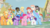 Size: 900x506 | Tagged: safe, artist:starryoak, applejack, fluttershy, pinkie pie, rainbow dash, rarity, twilight sparkle, human, g4, chest fluff, collar, cutie mark collar, dark skin, diversity, fluffy, human ponidox, humanized, mane six, natural hair color, smiling, unshorn fetlocks, winter coat