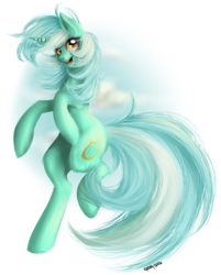 Size: 1532x1906 | Tagged: safe, artist:quennyqueen, lyra heartstrings, pony, unicorn, g4, female, happy, simple background, smiling, solo, transparent background