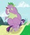 Size: 1400x1652 | Tagged: safe, artist:scruffytoto, spike, twilight sparkle, dragon, pony, unicorn, g4, abuse, adult spike, cutie mark chronicles spike, dragons riding ponies, horn, older, older spike, riding, riding a pony, spike riding twilight, teenage spike, teenaged dragon, twilybuse, unicorn twilight