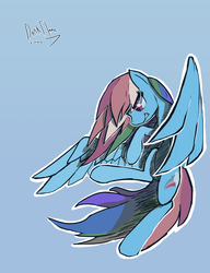 Size: 2676x3492 | Tagged: safe, artist:darkflame75, rainbow dash, g4, female, solo