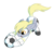 Size: 1500x1396 | Tagged: safe, artist:equestria-prevails, derpy hooves, pegasus, pony, g4, 4chan cup, ball, clothes, female, mare, safest hooves, simple background, solo, transparent background