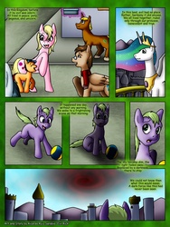 Size: 1500x2000 | Tagged: safe, artist:evil-rick, princess celestia, comic:lauren's legacy, g4, comic