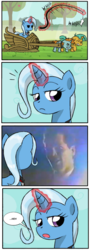 Size: 400x1105 | Tagged: safe, snails, snips, trixie, g4, exploitable meme, meh, meme, mr. ash, twisted metal, unimpressed trixie meme