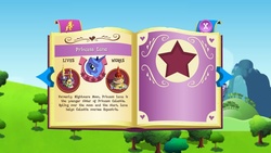 Size: 1136x640 | Tagged: safe, gameloft, princess luna, g4, s1 luna, text