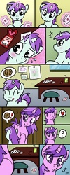 Size: 1200x3000 | Tagged: safe, artist:inkypad, amethyst star, liza doolots, petunia, sparkler, tootsie flute, g4, hearts and hooves day (episode), card, comic, female, hearts and hooves day, juice box, lesbian, valentine