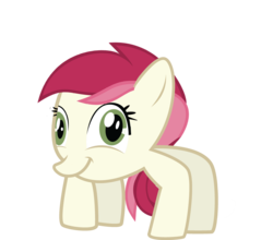 Size: 3468x3058 | Tagged: safe, artist:rainbowb4sh, roseluck, crab pony, g4, female, meme, show accurate, simple background, solo, transparent background, vector, wat