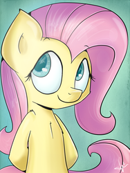 Size: 1500x2000 | Tagged: safe, artist:shinodage, fluttershy, g4, female, solo