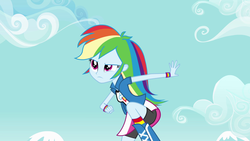 Size: 1920x1080 | Tagged: safe, screencap, rainbow dash, equestria girls, g4, female, solo