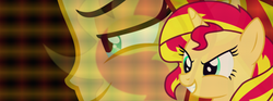 Size: 851x315 | Tagged: safe, sunset shimmer, pony, unicorn, equestria girls, g4