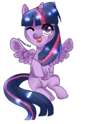 Size: 400x566 | Tagged: safe, artist:minnibutt, twilight sparkle, alicorn, pony, g4, female, mare, simple background, solo, transparent background, twilight sparkle (alicorn)