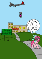 Size: 2000x2818 | Tagged: safe, artist:idontkn0ow, lyra heartstrings, pinkie pie, g4, wat