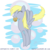 Size: 2048x2048 | Tagged: safe, artist:krucification, derpy hooves, pegasus, pony, g4, female, muffin, solo