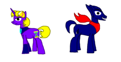 Size: 920x470 | Tagged: safe, crossover, mega man (series), ms paint, ponified