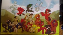 Size: 972x546 | Tagged: safe, artist:atryl, oc, oc only, oc:ticket, alicorn, pony, bronycon, alicorn oc