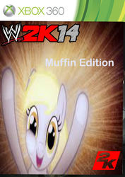 Size: 1526x2153 | Tagged: safe, derpy hooves, g4, text, wwe, wwe 2k14, xbox 360