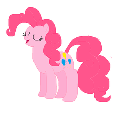 Size: 1175x1061 | Tagged: safe, artist:sylis1232, pinkie pie, g4, female, simple background, solo