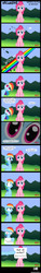 Size: 1503x10000 | Tagged: safe, artist:helenasherzblut, pinkie pie, rainbow dash, g4, camera, comic, looking at you