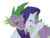 Size: 13600x10240 | Tagged: safe, artist:alexpony, artist:ryuukiba, rarity, spike, dragon, pony, unicorn, g4, .psd available, absurd resolution, crying, female, male, mare, older, ship:sparity, shipping, simple background, straight, transparent background