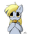 Size: 1080x1279 | Tagged: safe, artist:a17spartan768, edit, derpy hooves, pegasus, pony, g4, female, mare, muffin, palindrome get, solo, underp