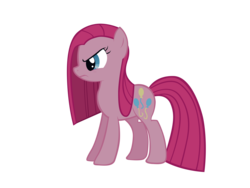 Size: 10000x7500 | Tagged: safe, artist:alexpony, pinkie pie, g4, party of one, .psd available, absurd resolution, angry, female, pinkamena diane pie, simple background, solo, transparent background, vector