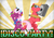 Size: 3507x2480 | Tagged: safe, artist:gashiboka, big macintosh, cheerilee, earth pony, pony, g4, bandana, bipedal, boombox, disco, disco dance, female, male, mare, neckerchief, ship:cheerimac, shipping, shutter shades, solo, speaker, stallion, straight, sunglasses, wristband