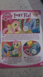 Size: 898x1600 | Tagged: safe, fluttershy, pinkie pie, rainbow dash, pegasus, pony, g4, sparkle world, female, mare, pony pox, sick