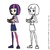 Size: 600x600 | Tagged: safe, artist:grimarionette, twilight sparkle, human, g4, book, female, humanized, solo