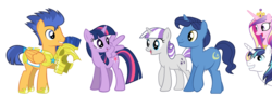 Size: 2500x894 | Tagged: safe, artist:rebron-y, flash sentry, night light, princess cadance, shining armor, twilight sparkle, twilight velvet, alicorn, pegasus, pony, unicorn, g4, brother in law, father-in-law, female, husband and wife, male, mare, mother in law, parents in law, ship:flashlight, ship:nightvelvet, ship:shiningcadance, shipping, simple background, sisters-in-law, stallion, straight, transparent background, twilight sparkle (alicorn), vector