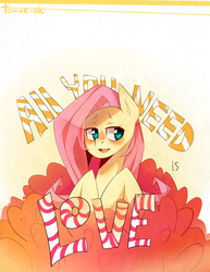 Size: 600x778 | Tagged: dead source, safe, artist:tomoe-chi, fluttershy, pony, g4, female, solo