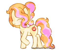 Size: 649x534 | Tagged: safe, artist:akira-the-alicorn, oc, oc only, crystallized, solo