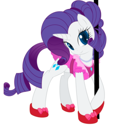 Size: 4856x4958 | Tagged: safe, artist:kyodashiro, artist:luchocas, rarity, pony, unicorn, g4, absurd resolution, clothes, dress, female, shoes, simple background, solo, transparent background, vector