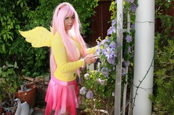 Size: 4360x2872 | Tagged: safe, artist:yuyamaki771, fluttershy, human, g4, cosplay, irl, irl human, photo, solo