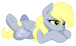 Size: 1658x1007 | Tagged: dead source, safe, artist:pixelsofsin, derpy hooves, pegasus, pony, g4, female, mare, simple background, solo, transparent background, vector