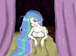 Size: 1000x744 | Tagged: safe, artist:239asd, princess celestia, human, g4, female, humanized, solo