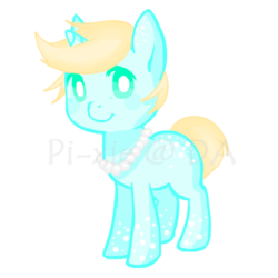 Size: 500x500 | Tagged: safe, artist:a-dopts, oc, oc only, pony, unicorn, solo