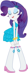Size: 4369x11243 | Tagged: safe, artist:joemasterpencil, rarity, equestria girls, g4, absurd resolution, boots, bracelet, clothes, dancing, dress, eyes closed, fall formal outfits, female, high heel boots, open mouth, simple background, solo, sparkles, transparent background, twerking, vector