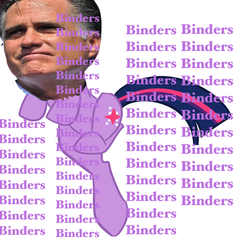 Size: 524x540 | Tagged: safe, edit, twilight sparkle, human, g4, 1000 hours in ms paint, binders, binders full of women, irl, irl human, mitt romney, ms paint, not salmon, photo, text, wat