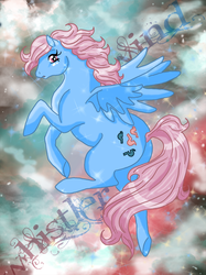 Size: 800x1067 | Tagged: safe, artist:whispermywolf, wind whistler, g1, female, solo