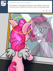 Size: 1280x1707 | Tagged: safe, artist:novaspark, pinkie pie, g4, innocent pinkie, pinkamena diane pie, tumblr