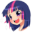 Size: 517x483 | Tagged: safe, artist:makeoutsessions, twilight sparkle, human, g4, anime, female, humanized, solo