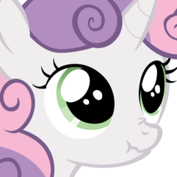 Size: 4000x4000 | Tagged: safe, sweetie belle, g4, close-up, female, scrunchy face, simple background, solo, transparent background, vector